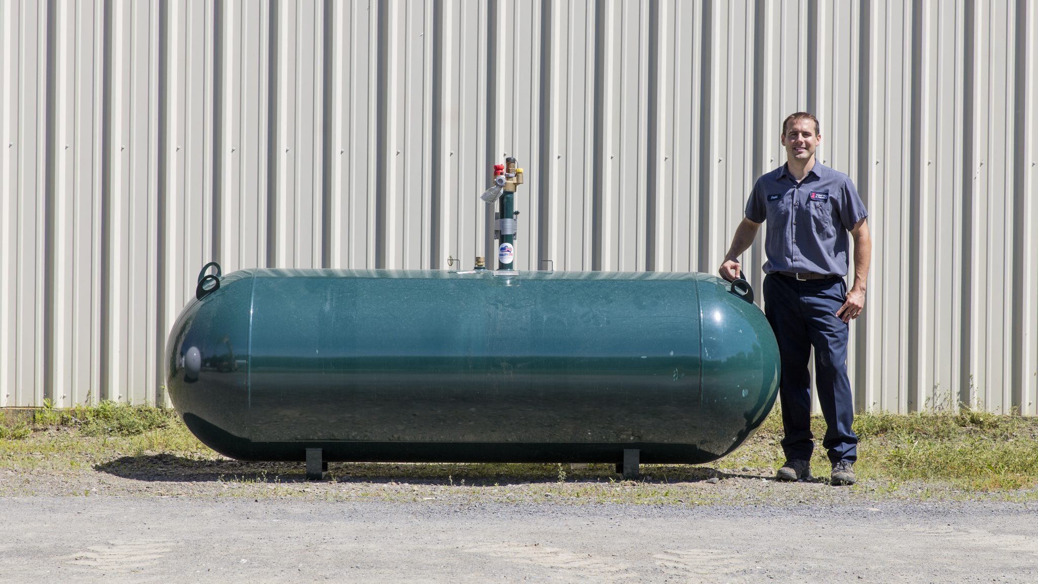 500 gallon underground tank