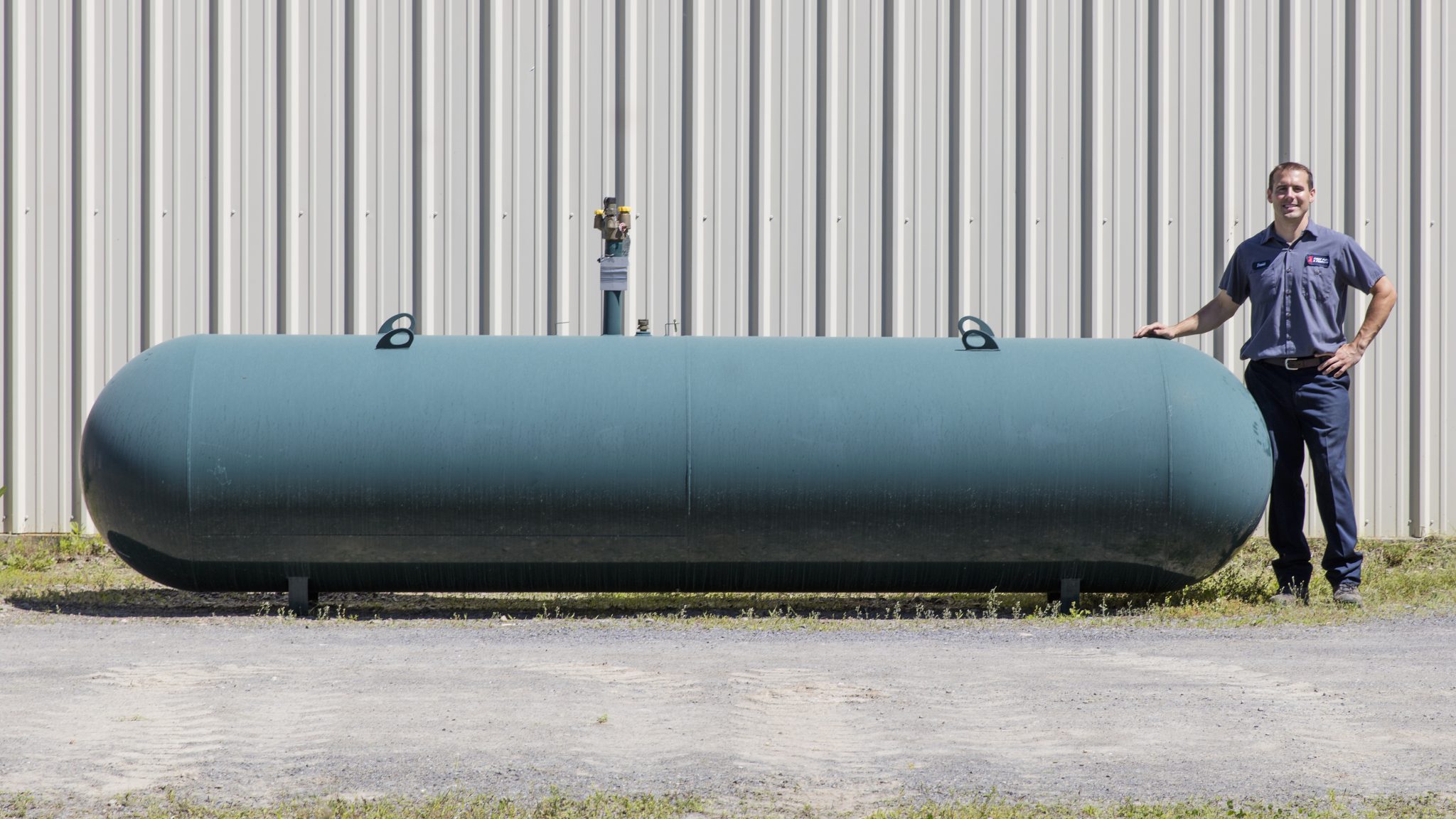 1000 gallon underground tank