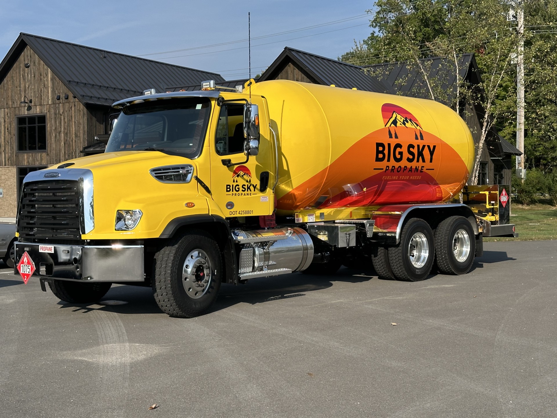 Big Sky Propane truck